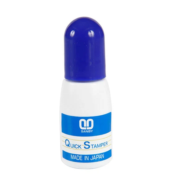 SANBY SANBY Quick Stamp Refill Ink, Blue Ink 10 cc. Оригинал