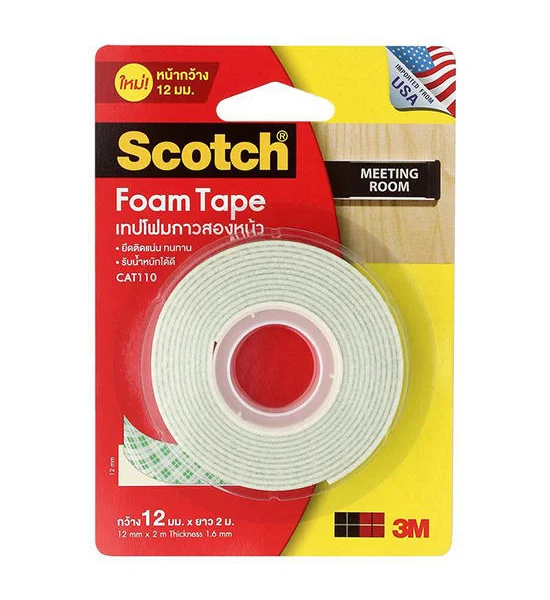 SCOTCH 3M SCOTCH Foam Tape 12 mm. x 2 m. Оригинал