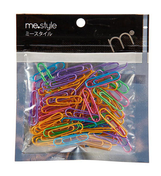 ME.STYLE ME.STYLE Paper Clip 33 mm. 100933 Metallic (100 Pcs./Pack) Оригинал