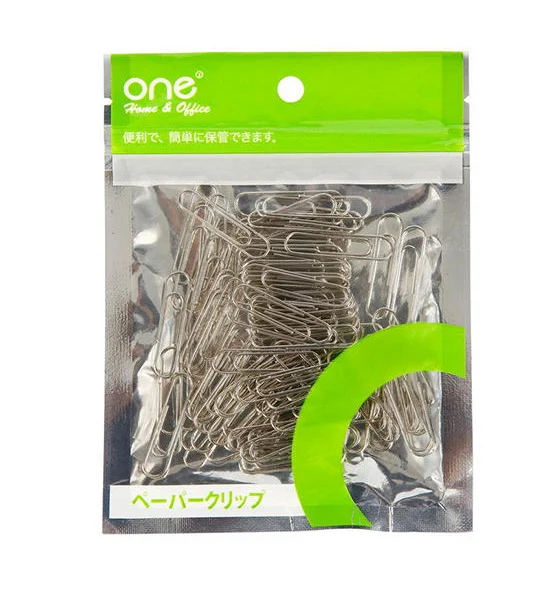 @ONE ONE Paper Clip 33 mm. 100433S (100 Pcs./Bag) Оригинал