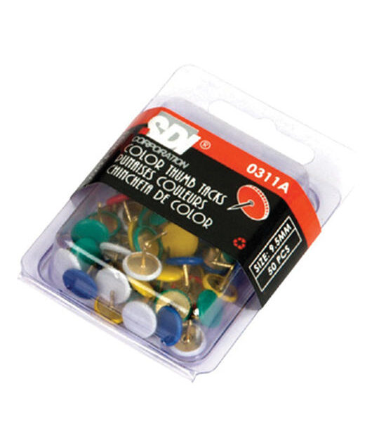 SDI SDI หมุดติดบอร์ด เป๊กกด รุ่น 0311A คละสี (กล่อง 50 ตัว) Оригинал