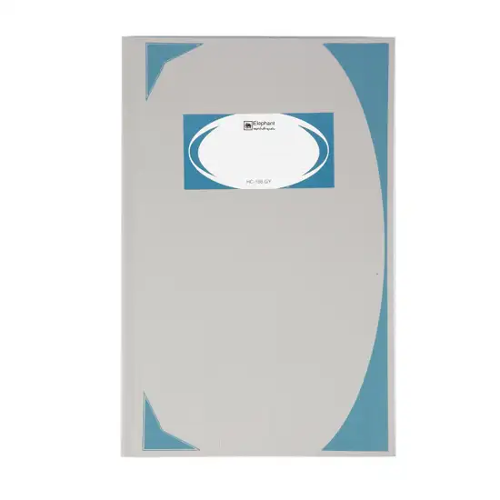 ELEPHANT Hard Cover Book 70gsm. Gray (100Sheets/Book) Оригинал