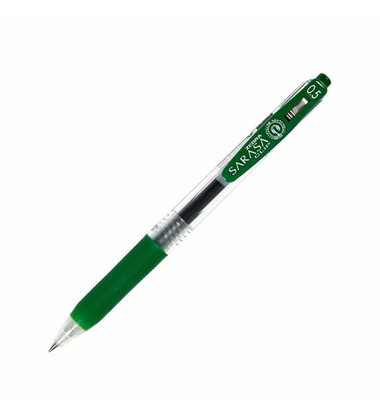 ZEBRA Zebra Gel Ink Sarasa JJZ15 OliveGreen 0.5 mm. Оригинал