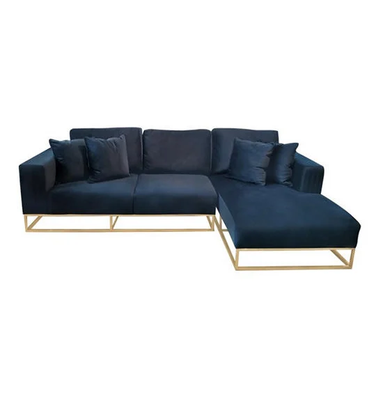 CHIC REPUBLIC Dark Blue L-Shape Sofa GANES/L Оригинал