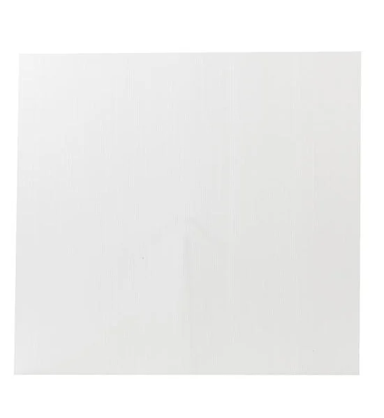 PLANGO Corrugate Plastic 3 mm. 65x61 cm. White Оригинал