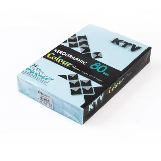 KTV Color Copier Paper A4 80 gsm. Blue (500/Pack) Оригинал