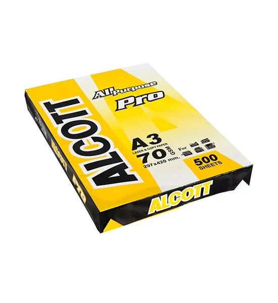 ALCOTT ALCOTT แอลคอท กระดาษถ่ายเอกสาร Copier Paper A3 70แกรม (500แผ่น) Оригинал