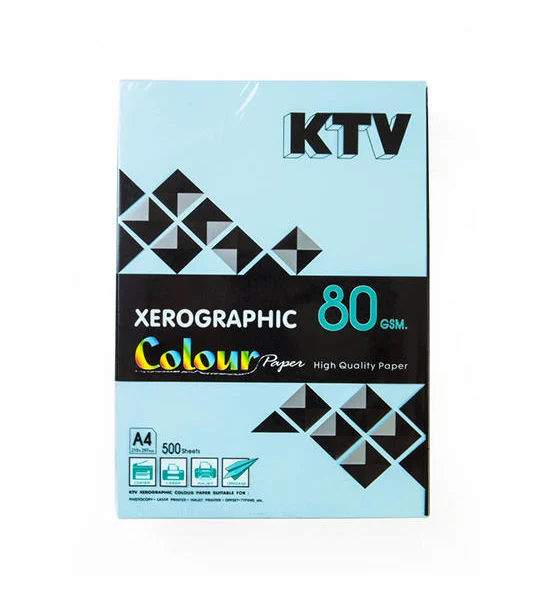 KTV Colour Copier Paper A4 80 gsm. Dark Blue (500/Pack) Оригинал