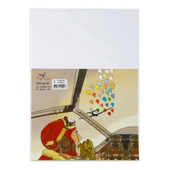 Flying 01 Color Copier Paper A4 200gsm. White (50/Pack) Оригинал