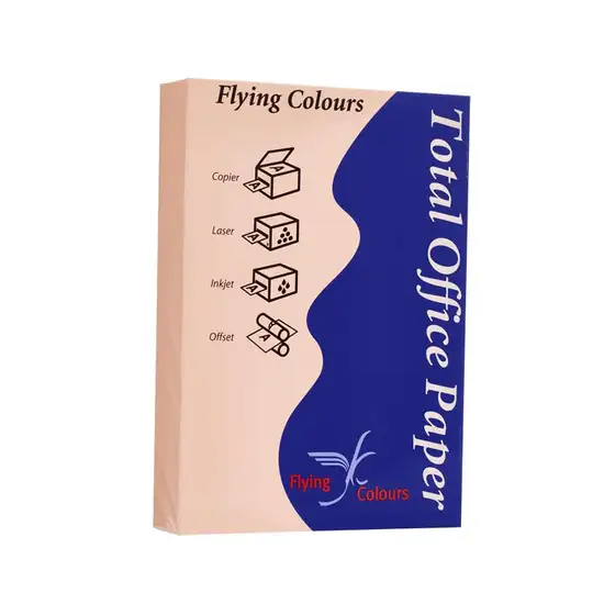 Flying Colour Copier Paper #11 A4 80gsm. Peach (500Sheets) Оригинал