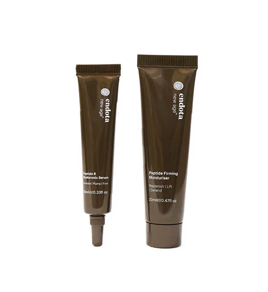 ENDOTA AUSTRALIA Peptide Power Trial Pack | Peptide 8 Serum 10ml x Peptide Firming 20ml Оригинал