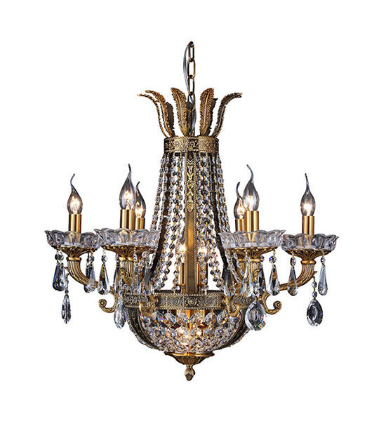 CHIC REPUBLIC Bronze/Clear Chandelier WINDSOR/6+4 Оригинал