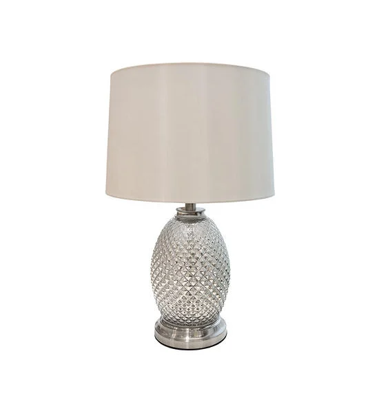 CHIC REPUBLIC Antique Silver/Cream Table Lamp MARIE Оригинал