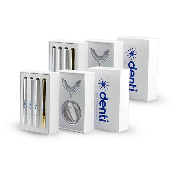 DENTI Duo Set Denti Teeth Whitening Solution X2 Bundle Оригинал
