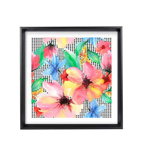 CHIC REPUBLIC Black/Multi Color Picture with Frame RANDALYN-B/50x50 Оригинал