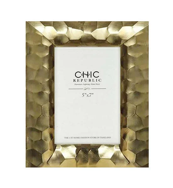 CHIC REPUBLIC Gold Photo Frame RHETTA/5x7 Оригинал