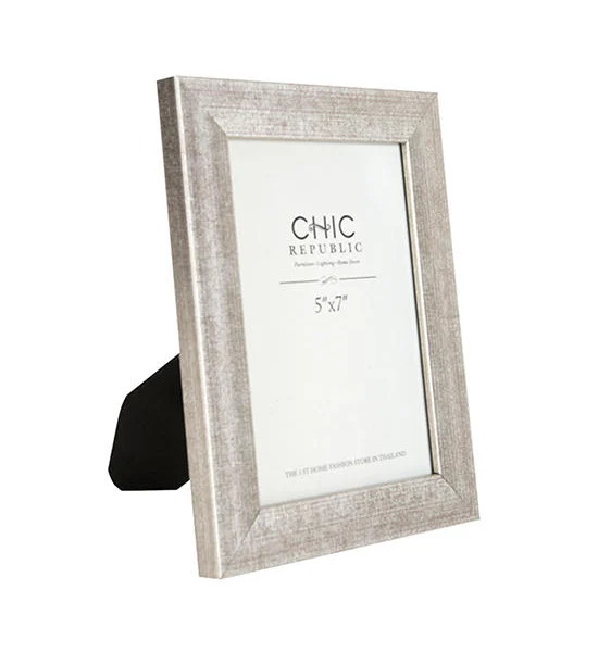 CHIC REPUBLIC Silver Photo Frame BONN/5x7 Оригинал