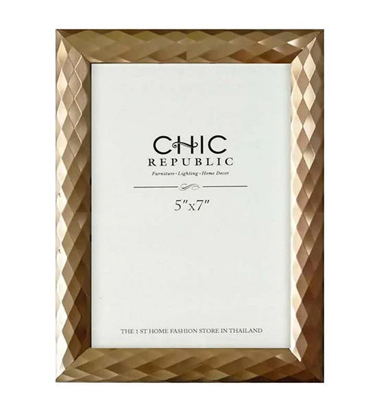 CHIC REPUBLIC Gold Photo Frame PARHAM/5x7 Оригинал