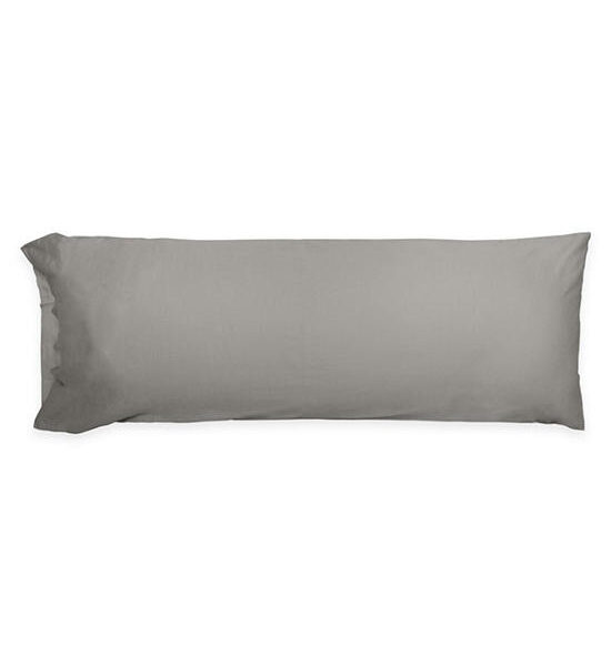 Beneath.Luxury Bedding Down Alternative Body Pillow with Gentry Grey Pillow Case Оригинал