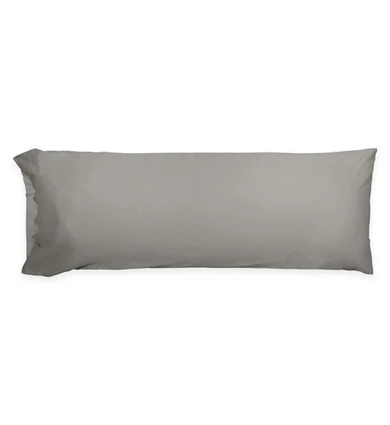 Beneath.Luxury Bedding Down Alternative Body Pillow with Gentry Grey Pillow Case Оригинал