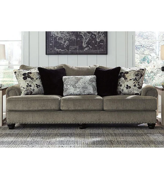 ASHLEY FURNITURE HOMESTORE Dark Grey 3 Seater Sofa SEMBLER/3 Оригинал