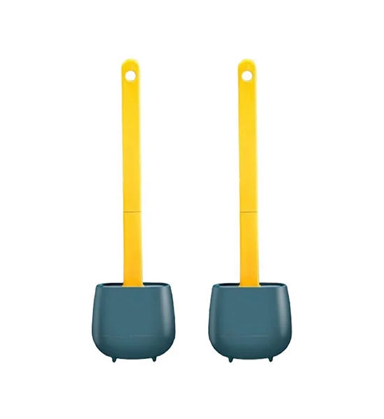 Chiranatda Dark green silicone toilet brush (Buy 1 Free 1) Оригинал