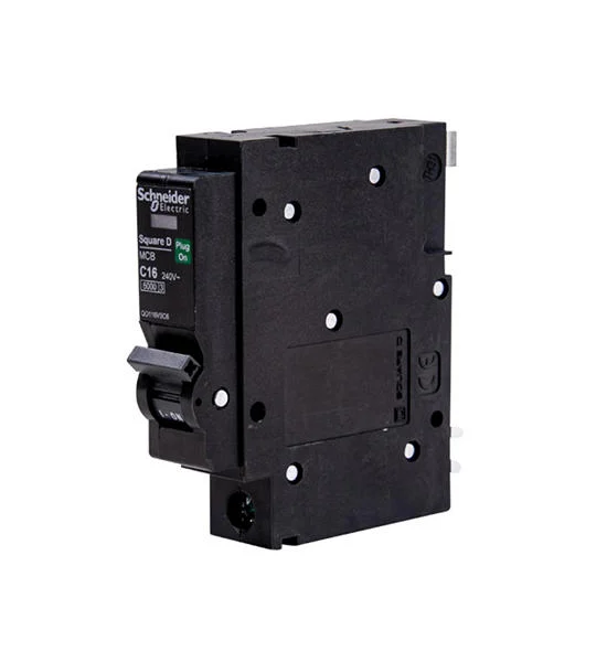 SQUARE D Black Circuit Breaker 1P 16A 6KA QO116VSC6T Оригинал