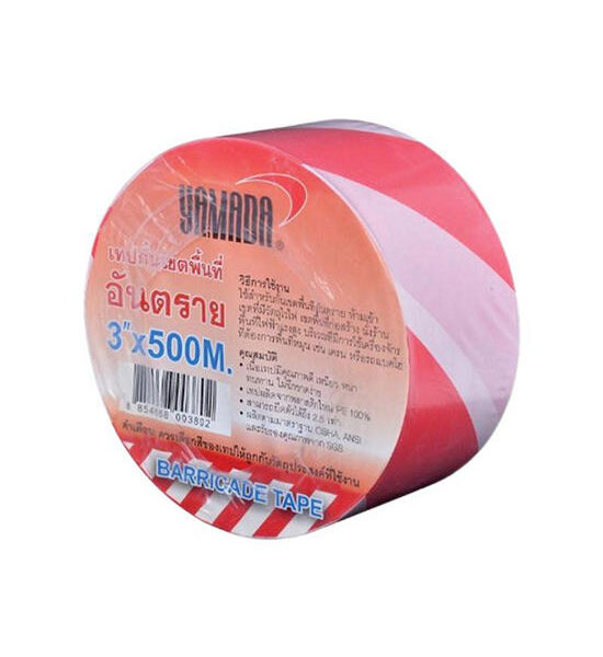 YAMADA Barricade Tape 3"x500m. White-Red Оригинал