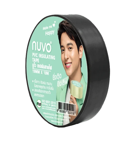 Nuvo NUVO PVC Insulating Tape Black color 19mm.x10m. Оригинал