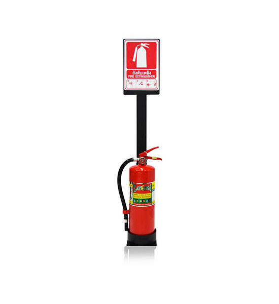 SATURN Stand & Sign For Fire Extinguisher Оригинал