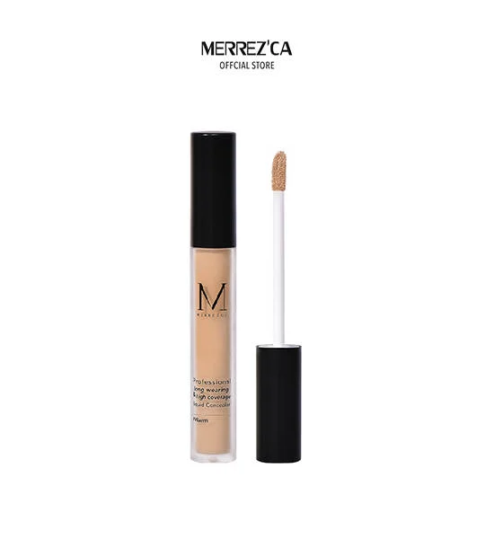 MERREZCA Professional Long Wearing & High  Coverage Liquid Concealer #Warm Оригинал
