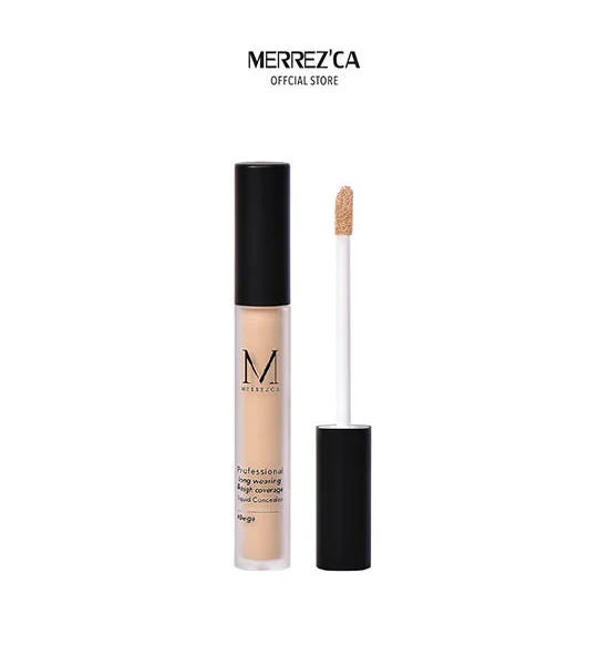 MERREZCA Professional Long Wearing & High  Coverage Liquid Concealer #Beig Оригинал