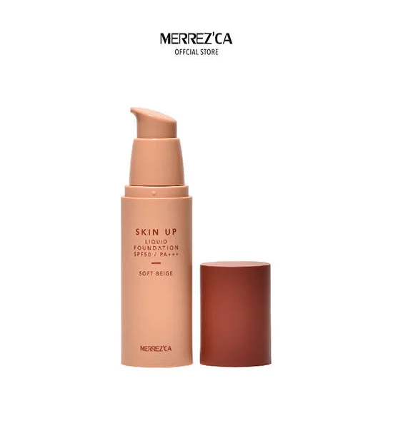 MERREZCA Skin up Liquid foundation SPF50/PA+++ #Soft Beige Оригинал