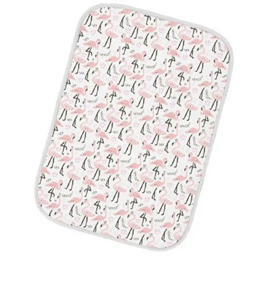 SIAMLATEX Babies' Pad Water Resistance Tinie Model Flamingo Crown Pattern Multi-Color Оригинал