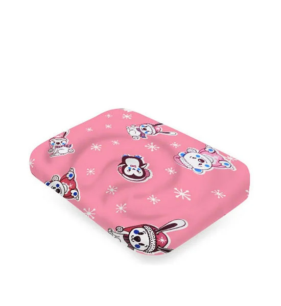 SIAMLATEX Baby Pillows Baby Plus Model Pink Winter Pattern Pink Оригинал