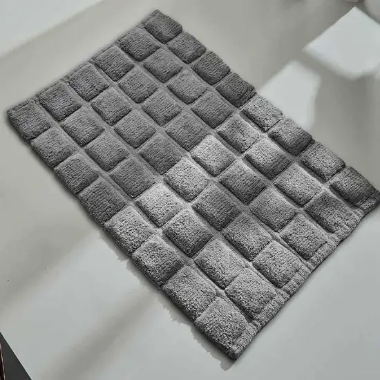 LOTUS Rubic Bath Rug : 03 Charcoal Size 50×70 cm. Оригинал