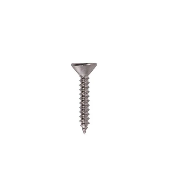 PANSIAM Nickel Flat Head Self Tapping Screw TF-658 Size 6 x 3/4 Inch (Pack 25 Pcs. Оригинал