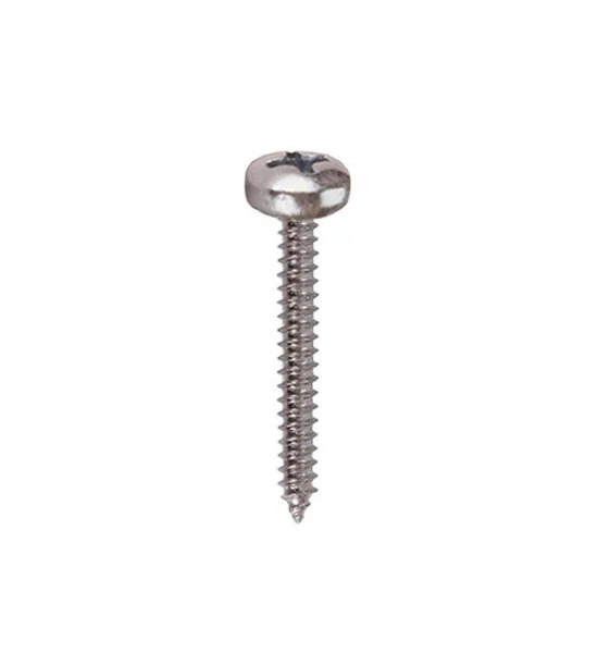PANSIAM Nickel Pan Head Self Tapping Screw TP-10114 Size 10 x 1 1/4 Inch (Pack 25 Pcs. Оригинал