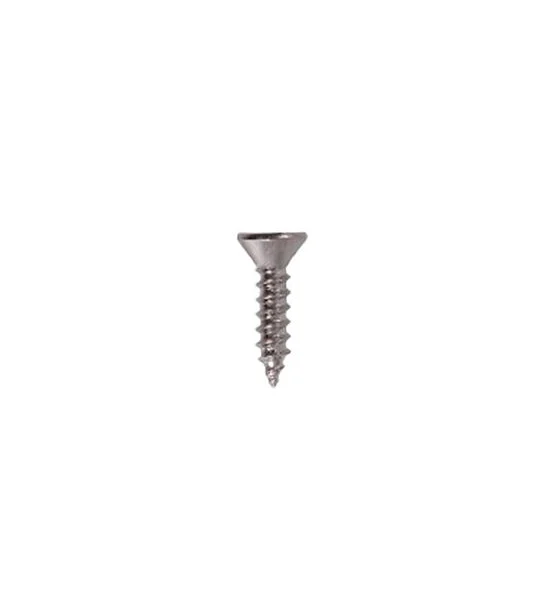PANSIAM Nickel Flat Head Self Tapping Screw TF-412 Size 4 x 1/2 Inch (Pack 100 Pcs.) Оригинал
