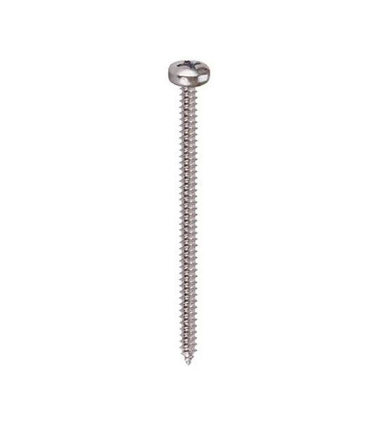 PANSIAM Nickel Pan Head Self Tapping Screw TP-8212 Size 8 x 2 1/2 Inch (Pack 25 Pcs. Оригинал