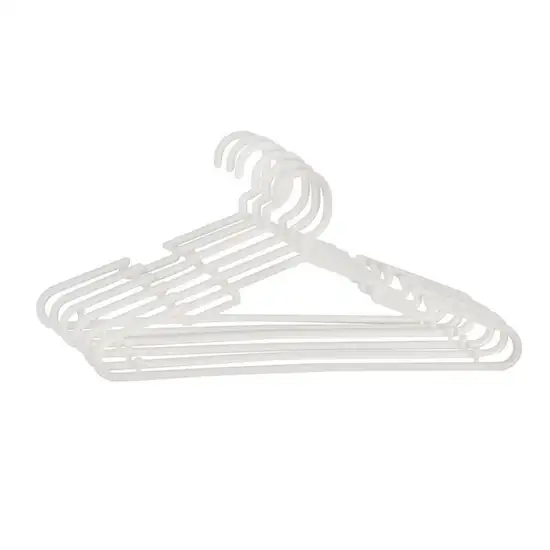 KASSA HOME White Hanger 724 WH Size 40 x 4.5 x 20.5 cm (Pack 6 Pcs.) Оригинал