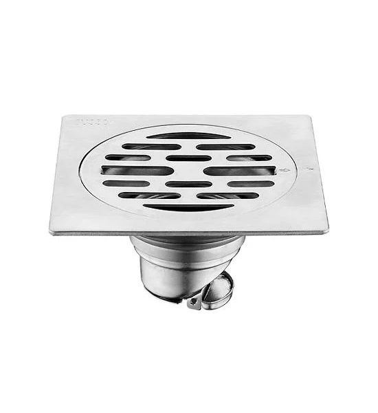 HAFELE Stainless Square Floor Drain Pipe 2-3 Inch No. 485.61.219 Size 10 cm Оригинал