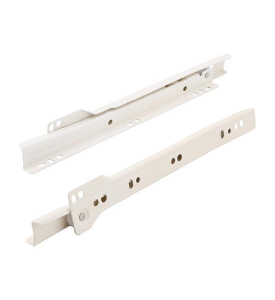 HAFELE Cream Drawer Slide 494.04.317 Size 22 Inch (Pack 2 Pcs.) Оригинал