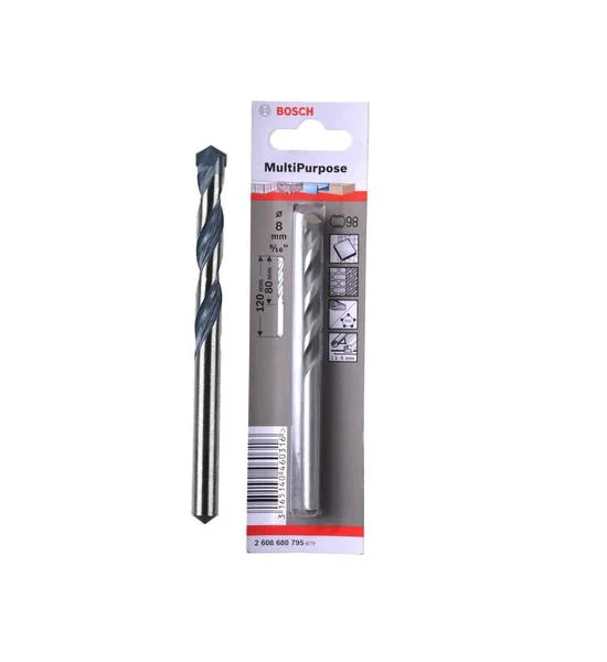 BOSCH Silver Multipurpose Drill Bit CYL4 No. 2608680792 Size 6 x 60 x 100 mm Оригинал