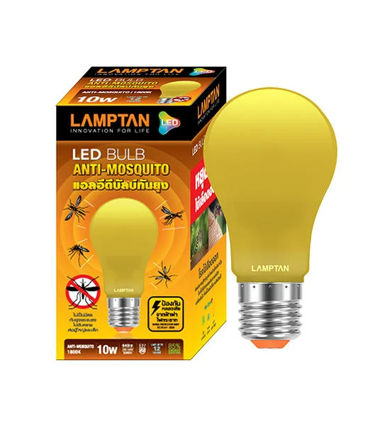 LAMPTAN LED Bulb 10 Watt ANTI MOSQUITO E27 Оригинал