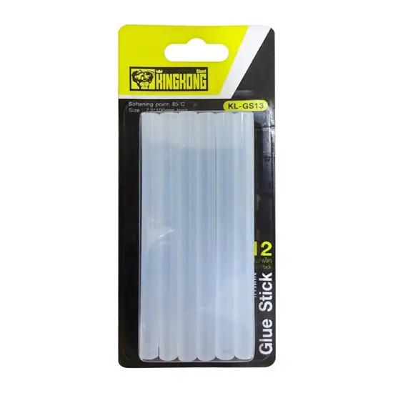 GIANT KINGKONG Clear Glue Stick GIANT KINGKONG KL-GS13 (Pack 12 Pcs.) Оригинал