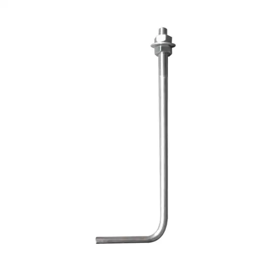 U HENG Silver L Bolt Size 25 x 600 mm (Pack 1 Set) Оригинал