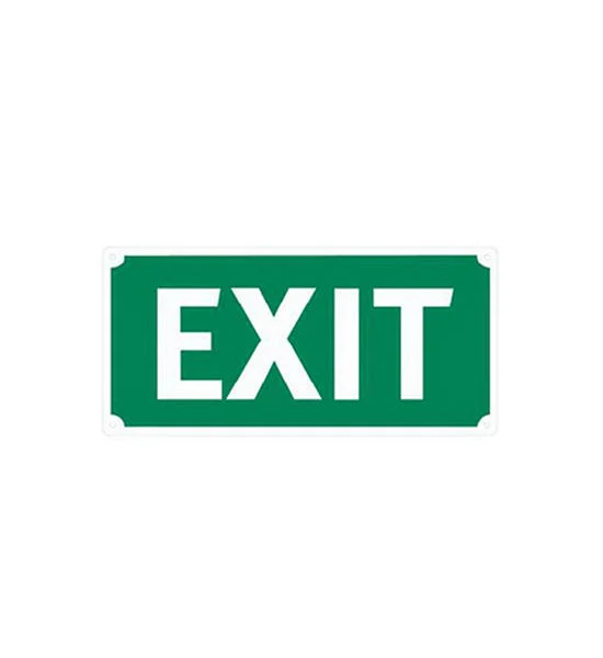 BIG ONE BIG ONE EXIT Signage (No.8115), 12 x 25.5 cm Оригинал
