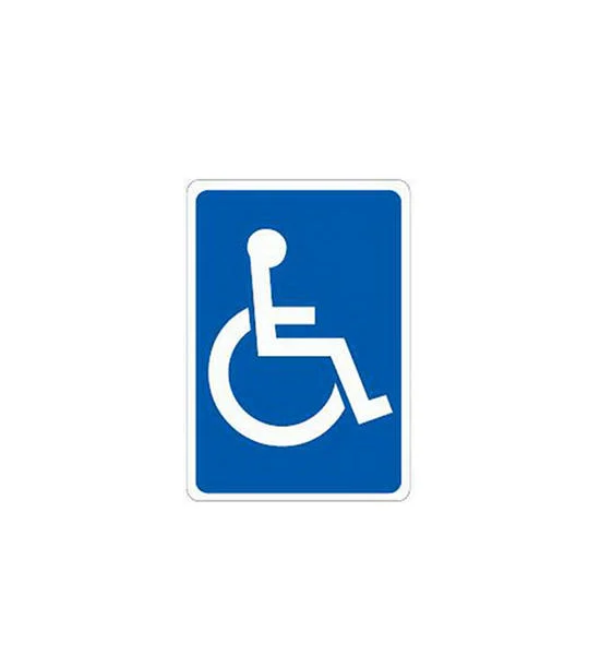 BIG ONE BIG ONE Handicap Toilet Signage (No.8411), 9 x 13 cm Оригинал