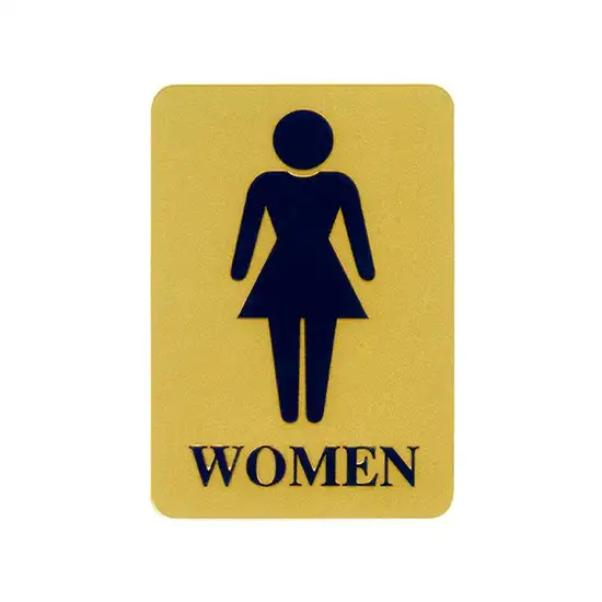 PANKO Gold WOMEN Signage S910 Size 8.9 x 12.7 cm Оригинал